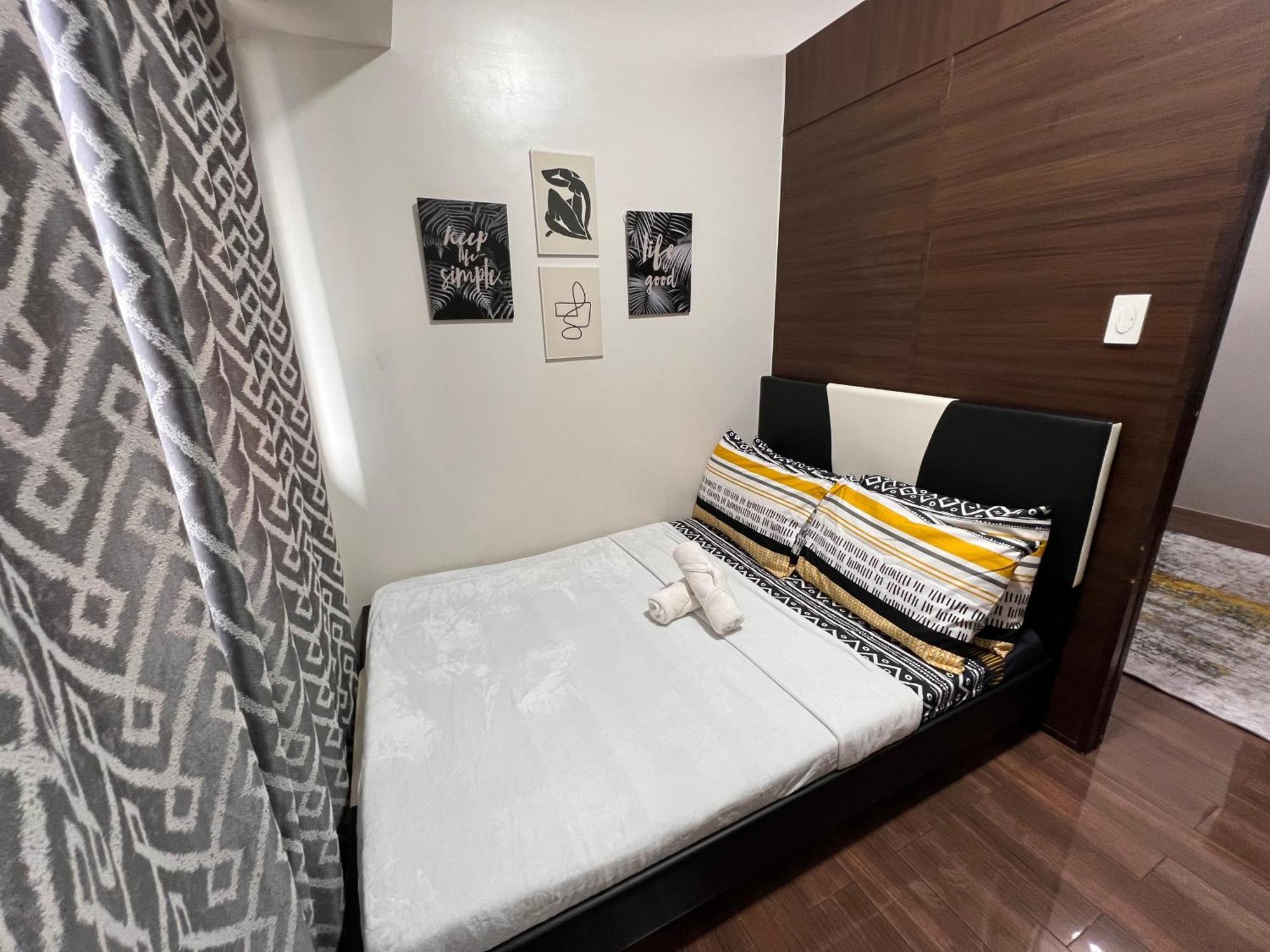 Air Residences - 1Bedroom Unit With Balcony - Wifi & Netflix Manila Exteriör bild